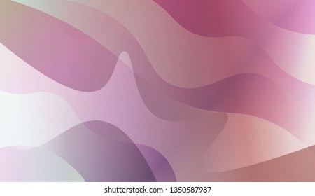 Wavy Background. For Your Design Wallpaper, Presentation, Banner, Flyer, Cover Page, Landing Page. Vector Illustration with Color Gradient