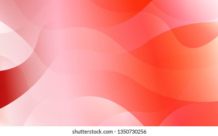 Wavy Background. For Your Design Wallpaper, Presentation, Banner, Flyer, Cover Page, Landing Page. Vector Illustration with Color Gradient