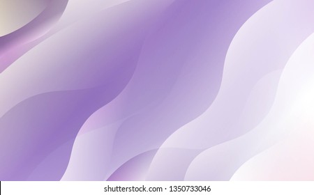Wavy Background. For Your Design Wallpaper, Presentation, Banner, Flyer, Cover Page, Landing Page. Vector Illustration with Color Gradient