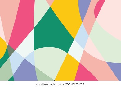 Wavy banner abstract background vector illustration. Modern art design.