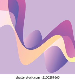 WAVY BEAUTIFUL ABSTRACT WALL PAPER