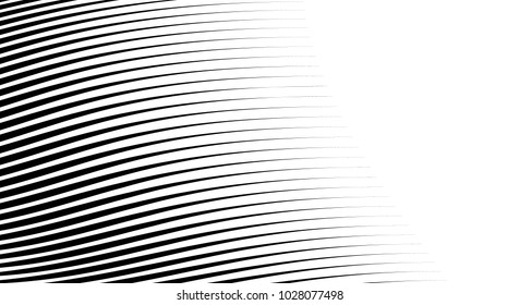 Wavy, billowy, flowing lines abstract pattern. Waving lines texture.