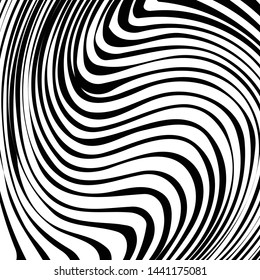 Wavy, billowy, flowing lines abstract pattern. Waving lines texture.
