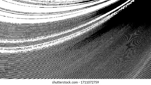 Wavy, billowy, flowing lines abstract pattern. Waving lines texture. Brush strokes texture. Atrwork imitation. Cool and swirly background.  Vector illustration. EPS10.