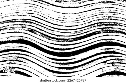 Wavy, billowy, flowing lines abstract pattern. Waving lines texture. Vector illustration. EPS10.