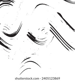 Wavy, billowy, flowing lines abstract pattern. Waving lines texture. Vector illustration. EPS10.