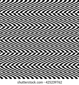 Wavy, billowy seamless pattern. vector.