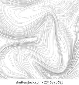 Wavy black lines background pattern