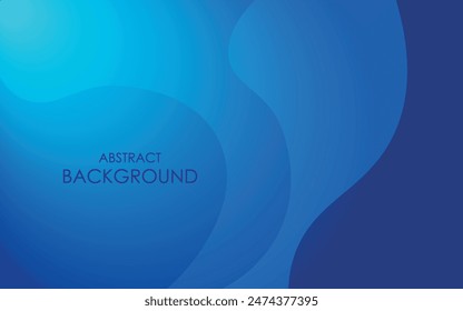Fondo azul ondulado. color degradado azul. Ideal para temas y otras partes de diseño.