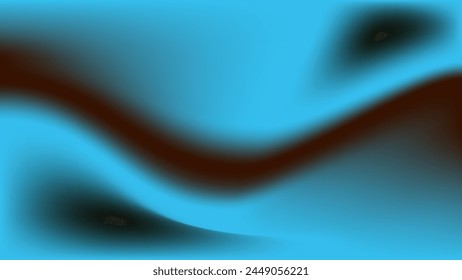
wavy blue and black color abstract background