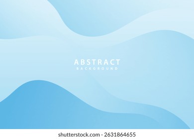wavy blue color background abstract art vector