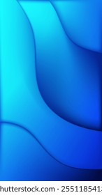 Wavy blue cyan gradient mesh curve abstract background nice for wallpaper or banner