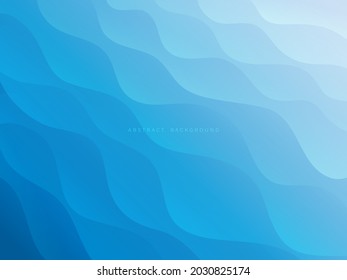 fondo abstracto de gradiente azul ondulado