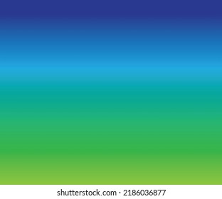 Gradiente azul ondulado y verde