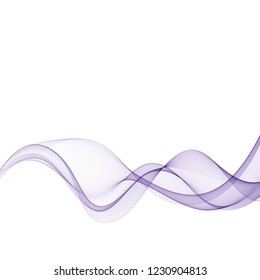 
Wavy blue lines in the shape of a wave. Motion flow of an abstract blue wave.