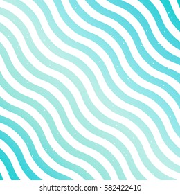 Wavy blue and white abstract background. Vector illustration.