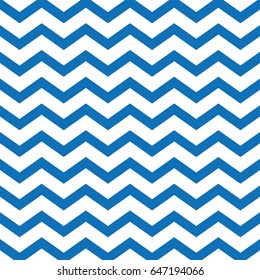 Wavy Blue Zig Zag Pattern