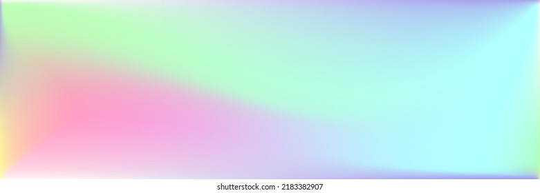 Wavy Blurred Pastel Multicolor Rainbow Gradient Mesh. Dynamic Vivid Fluid Sunrise Design Pic. Colorful Light Liquid Water Color Gradient Background. Bright Curve Sunset Vibrant Sky Background.