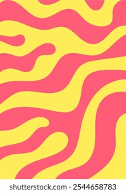 Wavy Candy Background. High Quality Background Vector Illustration