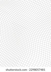  wavy checkered page ,white paper texture,vector background