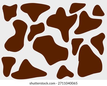 Wavy chocolate background. chocolate drops. wavy background concept. Melted brown background.