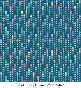 Wavy color background. Vector pattern