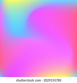 Wavy Color Water Light Multicolor Gradient Background. Yellow Happy Liquid Blurred Dynamic Background. Green Pastel Purple Blue Design Pic. Curve Neon Fluid Rainbow Pink Swirl Gradient Mesh.