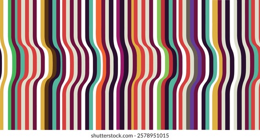 Wavy Colorful background. Background patterns