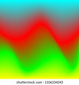 wavy colors abstract background