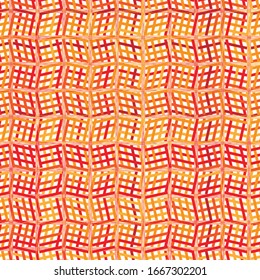 Wavy, criss-cross, zig-zag, curvy lines, abstract geometric grid, mesh background / pattern pr textuer