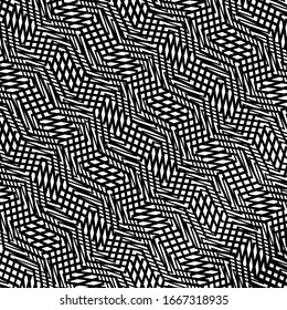 Wavy, criss-cross, zig-zag, kurvenreiche Linien, abstraktes geometrisches Gitter, Maschenhintergrund / Muster pr Textuer