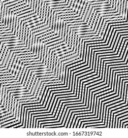 Wavy, criss-cross, zig-zag, curvy lines, abstract geometric grid, mesh background / pattern pr textuer