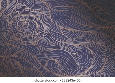 Wavy curved line gradient background. Wallpaper abstract template.