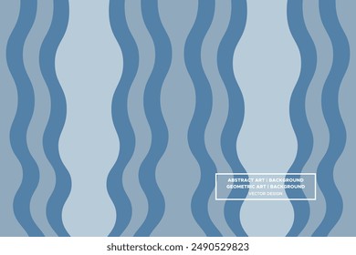 Wavy Curvy Circular and Circle Shapes and Designs Blue and Grey Colors Modern Abstract Background Geometric Background