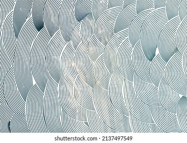  wavy  cut out  vector background