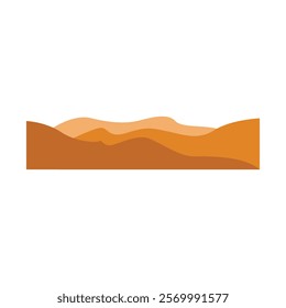 Wavy design element. Decor for brochure, banner, and flyer. Fluid, color wave, curve smooth line. Vector. Triple Wave Border Elements