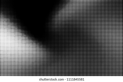 Wavy dot lines background. Pattern of dots, dotted lines, circles of different scale. Futuristic pattern. Monochrome backdrop to create backgrounds, layouts, templates, posters in a modern minimalist 