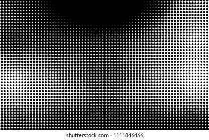 Wavy dot lines background. Pattern of dots, dotted lines, circles of different scale. Futuristic pattern. Monochrome backdrop to create backgrounds, templates, posters in a modern minimalist style.