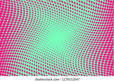 Wavy dot lines background. Pattern of dots, dotted lines, circles of different scale. Futuristic pattern. Monochrome backdrop to create backgrounds, templates, posters in a modern minimalist style.