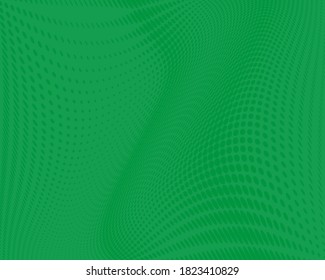 Wavy dot lines background. Pattern of dots, dotted lines, circles of different scale. Vector illustration