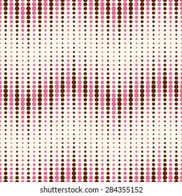 Wavy dots background. Seamless pattern.Vector.
