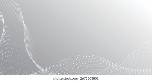 wavy dotted line gradient background