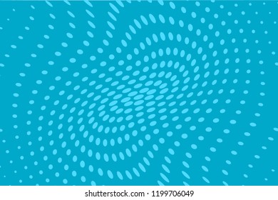 Wavy dotted lines background. Pattern of dots, dotted lines, circles of different scale. Digital Gradient. Pop-art style. Grunge Backdrop. Modern futuristic Abstract panel. Vector illustration