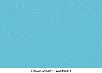 Wavy dotted lines background. Pattern of dots, dotted lines, circles of different scale. Digital Gradient. Pop-art style. Grunge Backdrop. Modern futuristic Abstract panel. Vector illustration