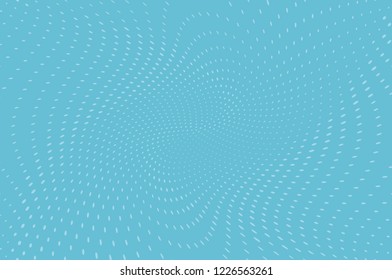 Wavy dotted lines background. Pattern of dots, dotted lines, circles of different scale. Digital Gradient. Pop-art style. Grunge Backdrop. Modern futuristic Abstract panel. Vector illustration