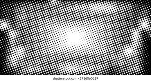 Textura transparente punteada ondulada. Fondo de semitono retro.