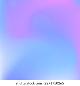 Wavy Dynamic Calm Curve Indigo Swirl Gradient Mesh. Pink Pastel Color Lavender Sunrise Smooth Surface. Liquid Blurred Blue Cold Sky Background. Light Water Violet Fluid Sunset Gradient Backdrop.