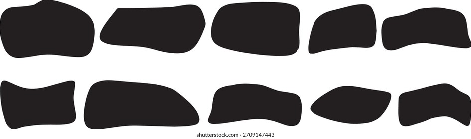 Adesivo de círculo de borda ondulada. Marcas de forma de disparo de estrelas por preço. Vinheta redonda de venda em branco. Crachá promocional vazio. Silhueta de vedação de cera de círculo simples. Ilustrações de vetor definidas isoladas no fundo branco.
