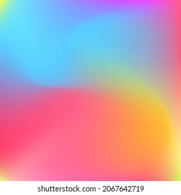 Wavy Fluid Dynamic Water Rainbow Wallpaper. Purple Multicolor Pink Pastel Blurry Texture. Neon Color Liquid Blue Yellow Swirl Gradient Mesh. Blurred Curve Light Happy Green Gradient Background.