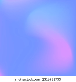 Wavy Fluid Sunrise Lavender Liquid Wallpaper. Dynamic Blue Color Pastel Water Smooth Surface. Sky Blurred Violet Indigo Pink Gradient Background. Sunset Calm Light Curve Cold Swirl Gradient Mesh.